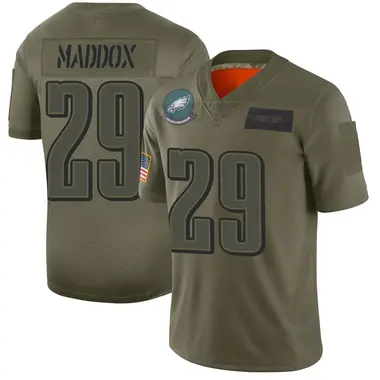 Men's Nike Philadelphia Eagles Avonte Maddox 2019 Salute to Service Jersey - Camo Limited