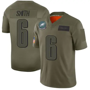 Men's Nike Philadelphia Eagles DeVonta Smith 2019 Salute to Service Jersey - Camo Limited