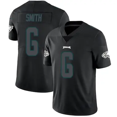 Men's Nike Philadelphia Eagles DeVonta Smith Jersey - Black Impact Limited