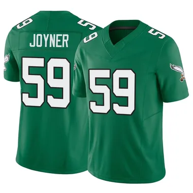 Men's Nike Philadelphia Eagles Seth Joyner Kelly Alternate Vapor F.U.S.E. Jersey - Green Limited
