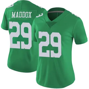 Women's Nike Philadelphia Eagles Avonte Maddox Vapor Untouchable Jersey - Green Limited