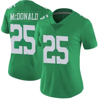 Women's Nike Philadelphia Eagles Tommy McDonald Vapor Untouchable Jersey - Green Limited