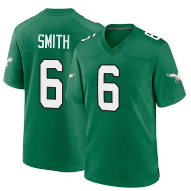 Youth Nike Philadelphia Eagles DeVonta Smith Kelly Alternate Jersey - Green Game