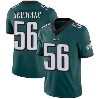 Youth Nike Philadelphia Eagles Isaac Seumalo Midnight Team Color Vapor Untouchable Jersey - Green Limited