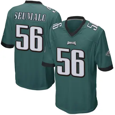 Youth Nike Philadelphia Eagles Isaac Seumalo Team Color Jersey - Green Game