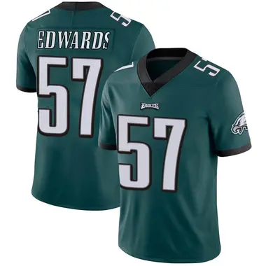 Youth Nike Philadelphia Eagles T.J. Edwards Midnight Team Color Vapor Untouchable Jersey - Green Limited
