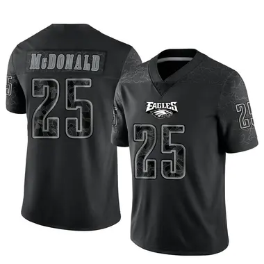 Youth Nike Philadelphia Eagles Tommy McDonald Reflective Jersey - Black Limited